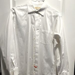 Michael Kors white dress button-down sz 15.5